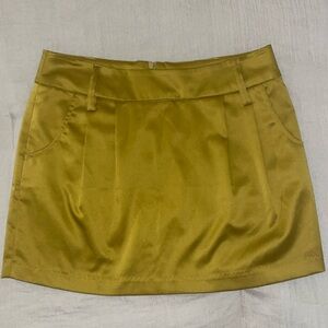 21 - Gold women’s Maxi skirt